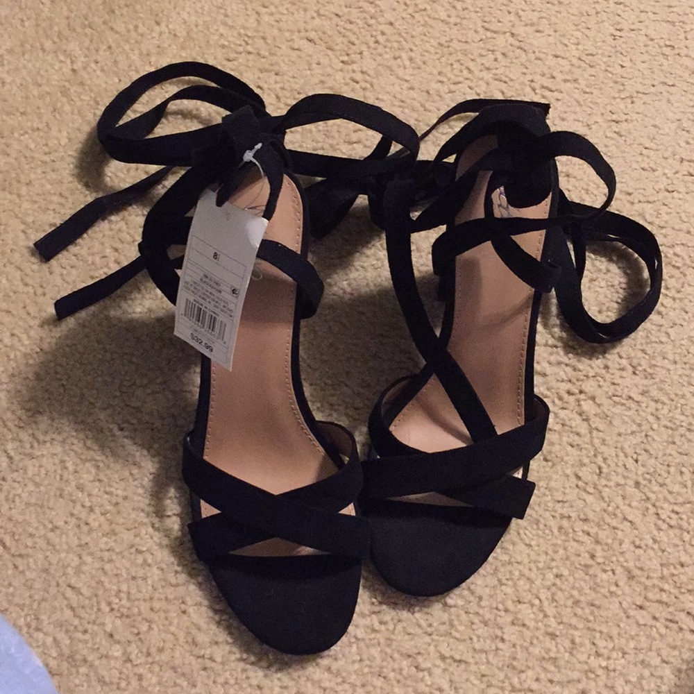 Black heels